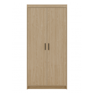 Szafa dwudrziowa 90 cm uchylna TRINO dąb olejonway